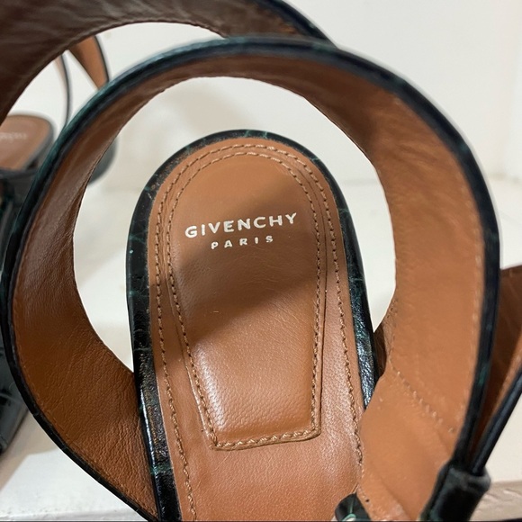 Givenchy Block Heel Ankle Wrap Sandals 40 - Picture 7 of 10